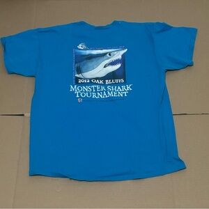 Monster Shark Tournament Blue Tee